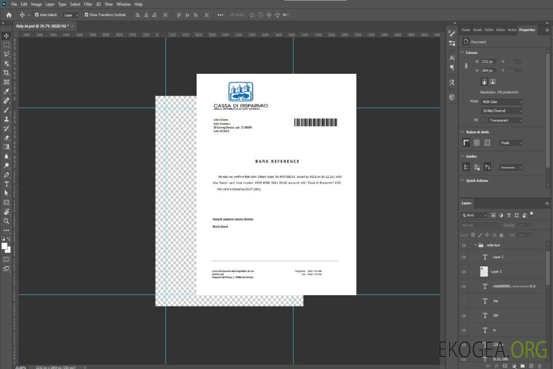 Référence Saint , Marin , Cassa di Risparmio , closure template
